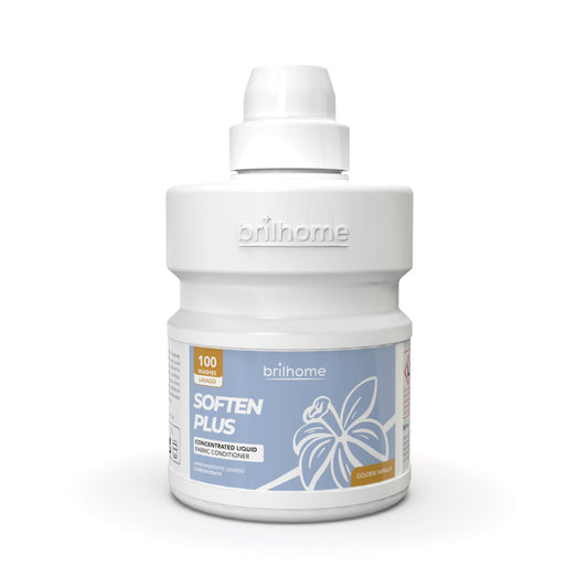 Soften Plus 'Cœur de vanille et fleurs d'or'- Adoucissant liquide concentré ( VEGAN )