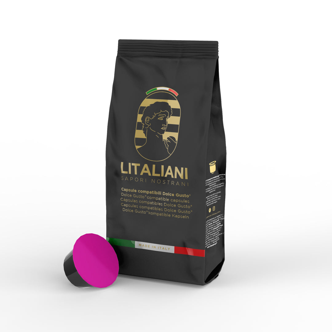 Boisson en capsules compatibles 'Dolce Gusto'® - Caramel salé 10pcs